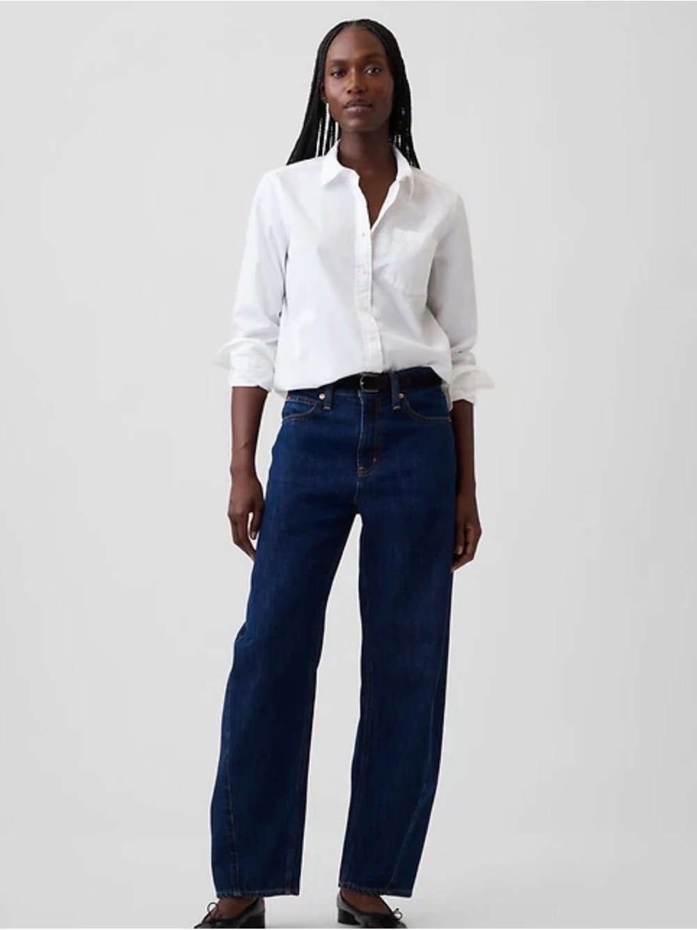 GAP Perfect Shirt Organic Superfine Cotton Poplin
